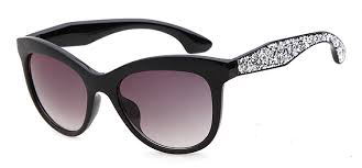 Slnečné okuliare Mačacie čierne - Kliknutím na obrázok zatvorte -